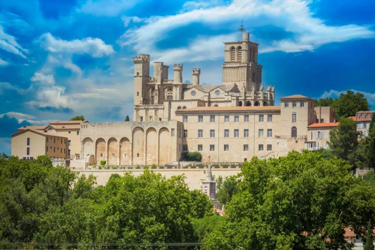T3 Aqui Es Besiers - Centre-Historique - Cathedrale & Halles - Clim - Wifi - Free Parking Sur Demande Béziers Buitenkant foto
